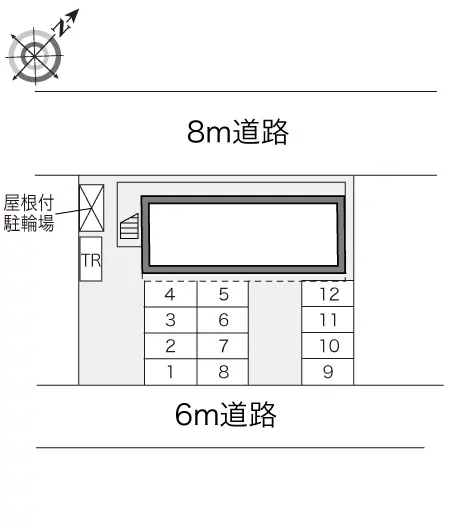 小山市西城南１丁目 月極駐車場